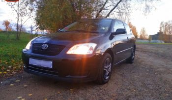 Toyota Corolla 2002 полный