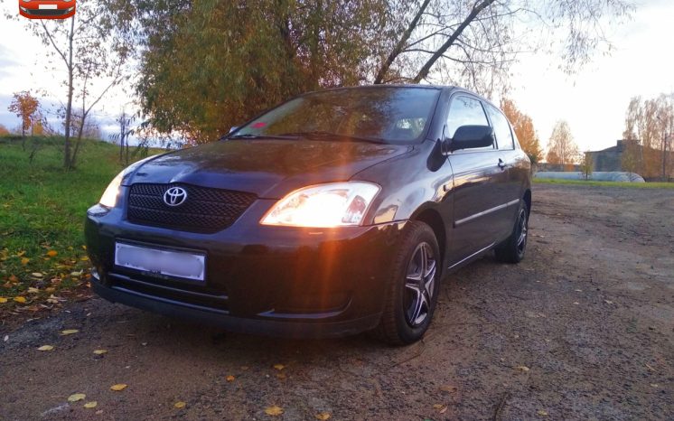 Toyota Corolla 2002 полный