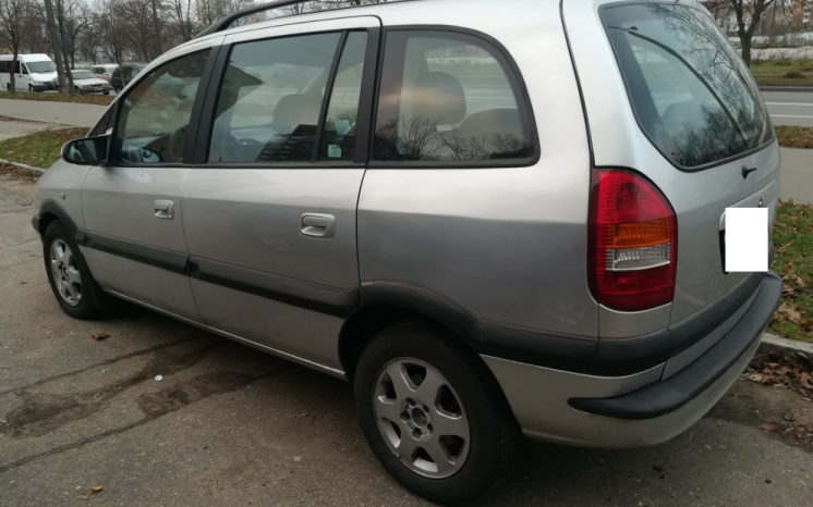 Opel Zafira 2002 полный