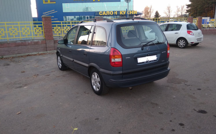 Opel Zafira 2000 полный