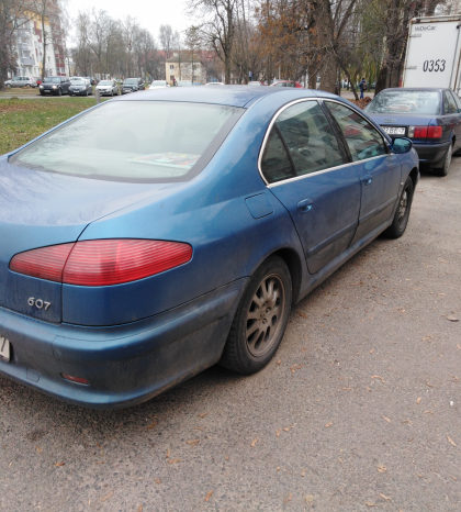 Peugeot 607 2002 полный