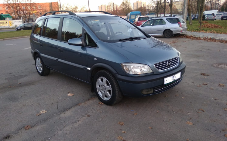 Opel Zafira 2000 полный