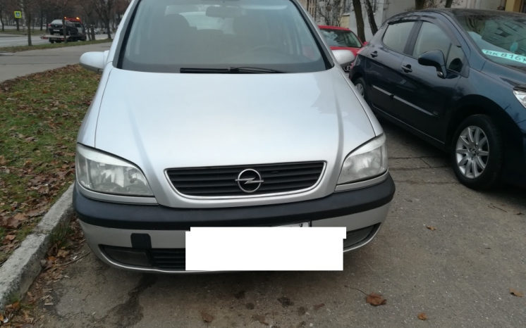 Opel Zafira 2002 полный