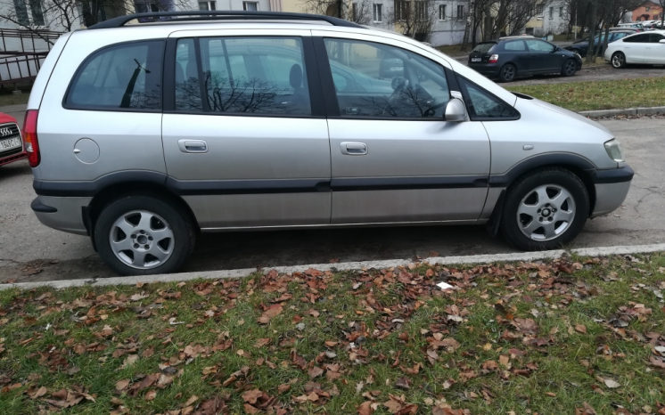 Opel Zafira 2002 полный